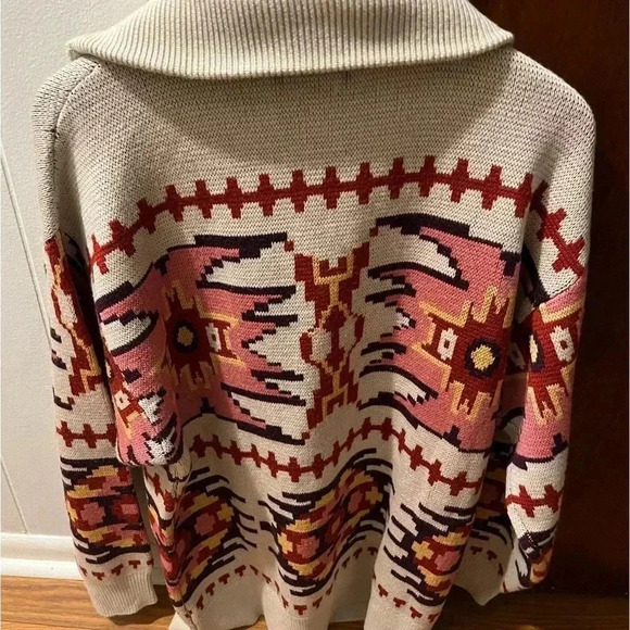 NWT Isabel Marant Etoile Masha Cardigan Zip Sweater Ecru EU 38 US 6 - Picture 6 of 7